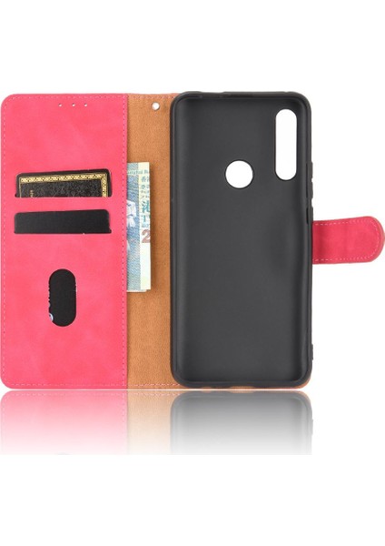 Huawei Y9 Başbakan 2019 Deri Folio Flip Case Koruyucu Kapak (Yurt Dışından)