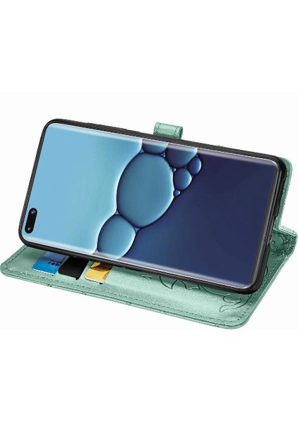 Huawei P40 Pro Flip Kapak Için Kılıf Kısa Kayış Deri Kılıf Darbeye (Yurt Dışından) fiyatları