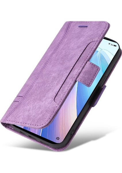 Oppo Bulmak Için Kılıf X5 Lite Cüzdan Kapak Çevirin Tpu Deri Manyetik Kart (Yurt Dışından)