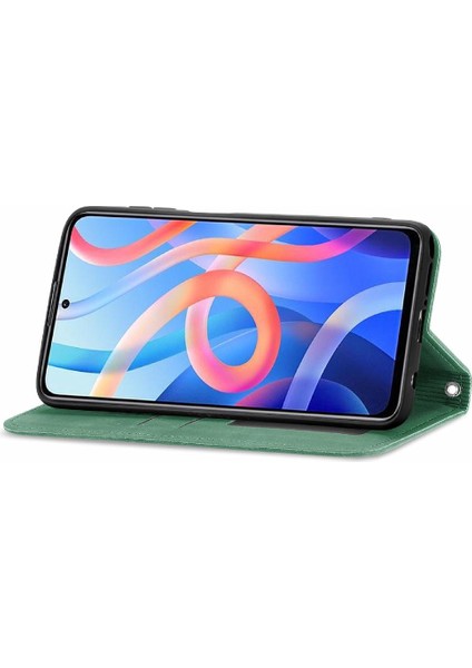 Redmi Not 11 Için Kılıf Basit Iş Cüzdan Deri Kılıf Darbeye (Yurt Dışından) modelleri