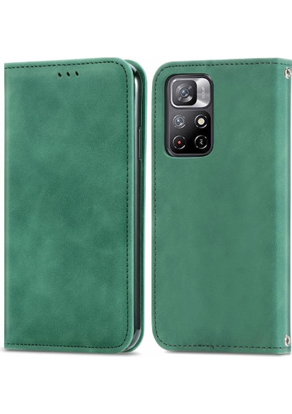 Redmi Not 11 Için Kılıf Basit Iş Cüzdan Deri Kılıf Darbeye (Yurt Dışından) indirimleri