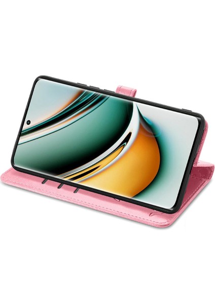 Realme 11 Pro Karikatür Hayvanlar Için Kılıf Kısa Kayış Kapak Kapak Darbeye (Yurt Dışından)
