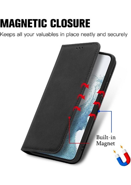 Samsung S23 Için Kılıf Cüzdan Kapak Çevirin Kılıf Darbeye Basit (Yurt Dışından) fırsatları