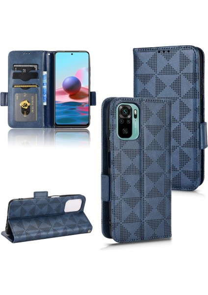 Xiaomi Redmi Not 10 4g Görüntüleme Standı 3 Kart Tutucu Cüzdan Flip (Yurt Dışından)