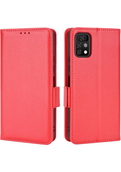 Umidigi A11 Promax Cüzdan Kart Yuvaları Için Kılıf Tutucu Yan Toka Manyetik (Yurt Dışından)