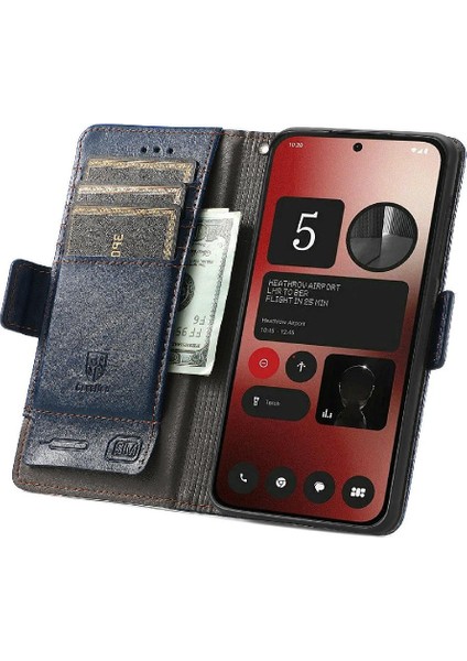 Nothing Flip Case Telefon 2A Çok Renkli Iş Ekleme Cüzdan Yuvası (Yurt Dışından) indirimleri
