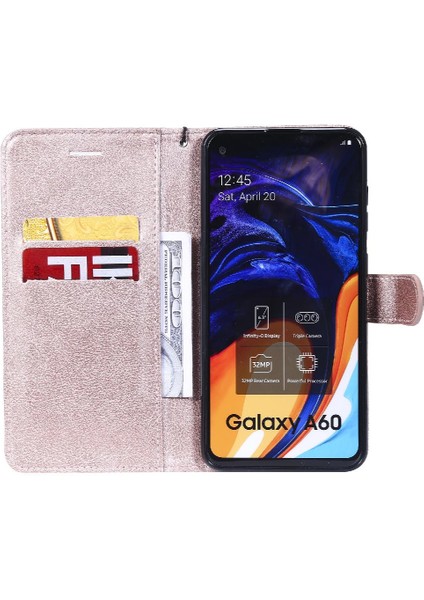 Samsung Galaxy A60 Için Flip CASE/M40 Yüksek Kaliteli Deri Klasik Katı (Yurt Dışından)