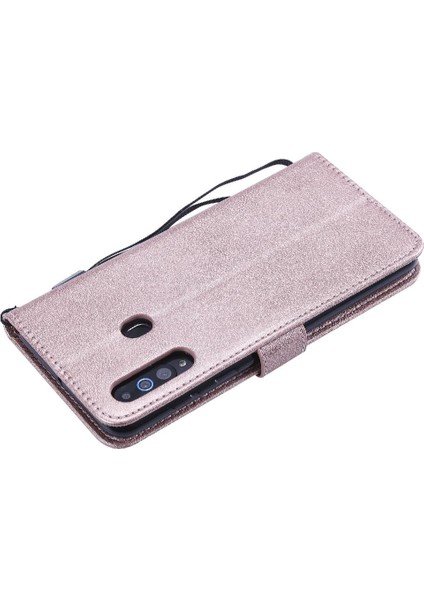 Samsung Galaxy A60 Için Flip CASE/M40 Yüksek Kaliteli Deri Klasik Katı (Yurt Dışından)