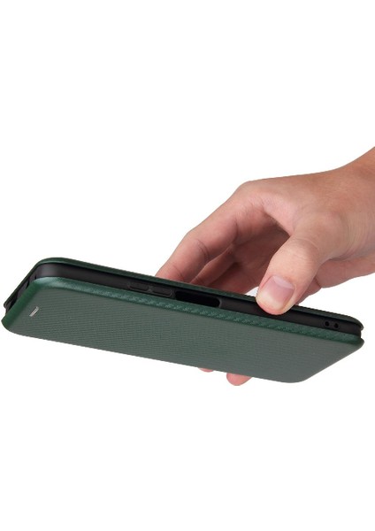 Kart ile Huawei Y9A Tam Koruma Deri Folio Flip Case Için Kılıf (Yurt Dışından)