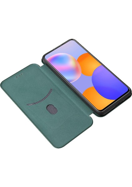 Kart ile Huawei Y9A Tam Koruma Deri Folio Flip Case Için Kılıf (Yurt Dışından)