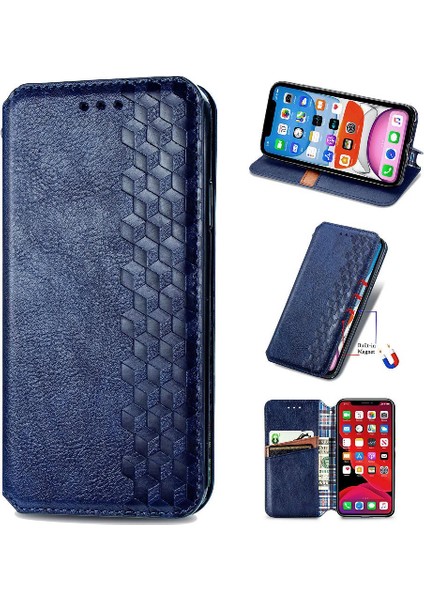 Apple IPhone 11 Pro Için Kılıf Zarif Iş Deri Kılıf Kapak Çevirin (Yurt Dışından)