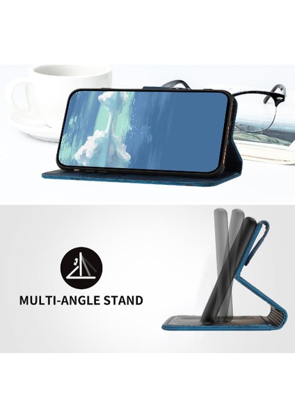 Kart Yuvası Standı Manyetik ile Xiaomi 14 Pu Deri Kapak Cüzdan (Yurt Dışından)