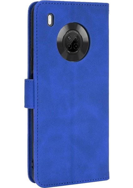 Kart ile Huawei Y9A Tam Koruma Deri Folio Flip Case Için Kılıf (Yurt Dışından)