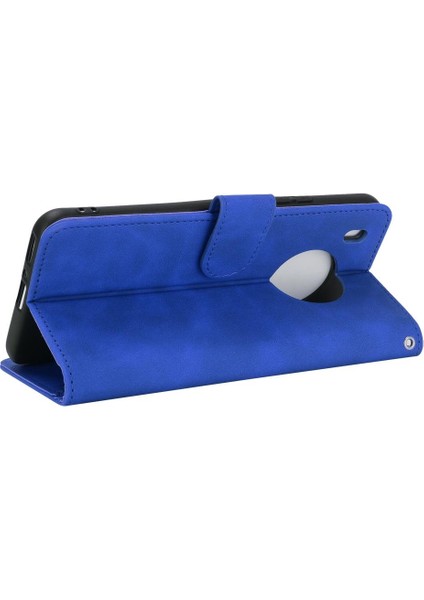 Kart ile Huawei Y9A Tam Koruma Deri Folio Flip Case Için Kılıf (Yurt Dışından)