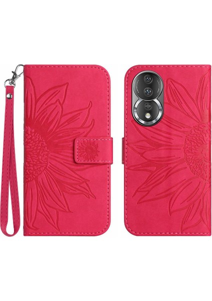 Onur 80 Flip Cüzdan Telefon Kılıfı Için Kart Yuvaları Tutucu Kısa Pu (Yurt Dışından)
