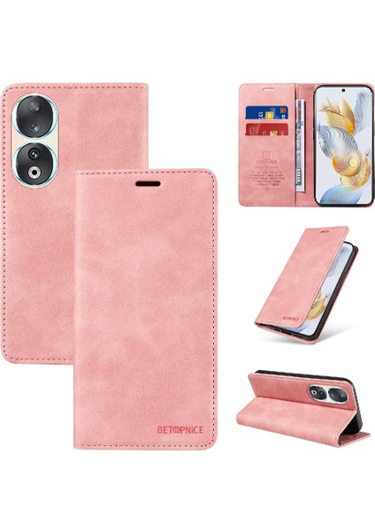 Onur Için Kılıf 90 5g Pu Deri Folio Cüzdan Manyetik Koruyucu (Yurt Dışından)