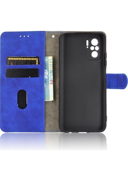 Xiaomi Redmi NOTE10 4g/not 10S Deri Folio Flip Case ile (Yurt Dışından)