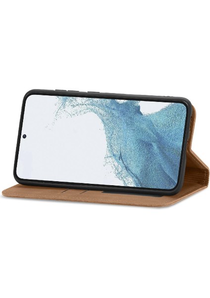Samsung S23 Için Kılıf Cüzdan Kapak Çevirin Kılıf Darbeye Basit (Yurt Dışından) fırsatları