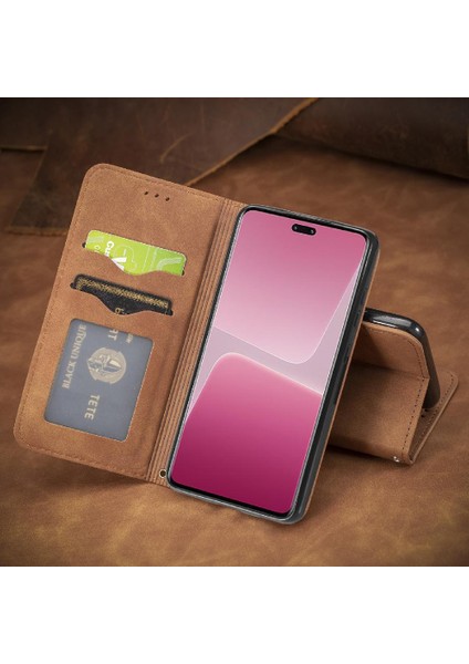 Xiaomi 13 Lite Için Kılıf Deri Kılıf Darbeye Cüzdan Basit Iş (Yurt Dışından) indirimleri