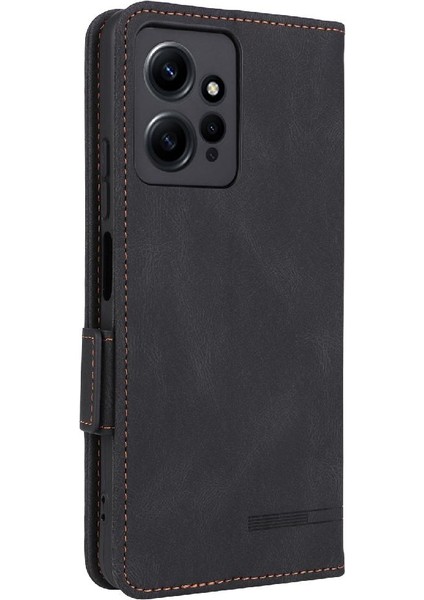 Xiaomi Redmi Için Kılıf NOTE12 4g Deri Folio Flip Case Tam Koruma (Yurt Dışından)