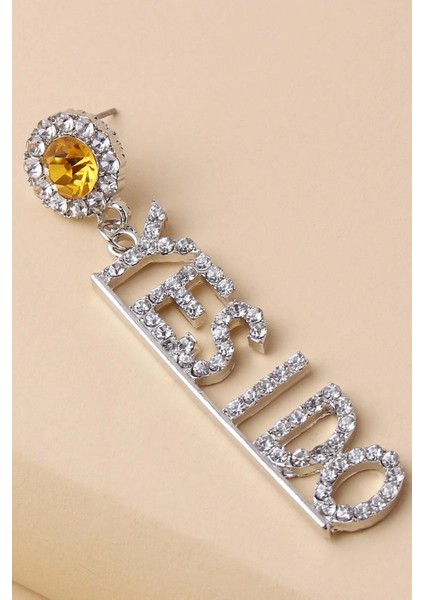 Yes I Do Bekarlığa Veda Bridesmad Favor Küpesi fiyatları