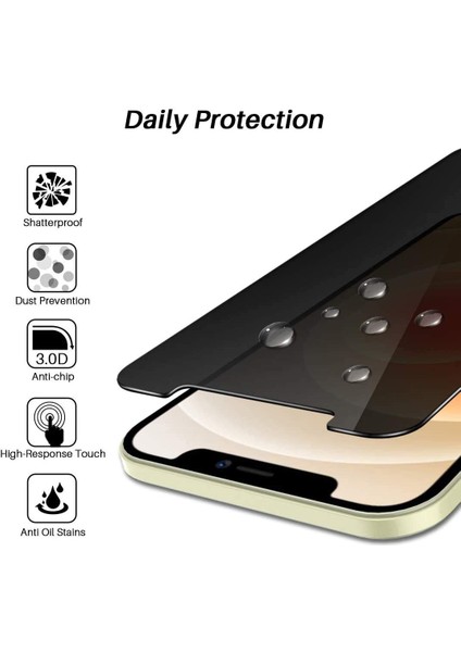 For Apple iPhone 11 Pro Max - Xs Max (6.5") Logis Full-Screen Privacy Mat Görünmez Hayalet