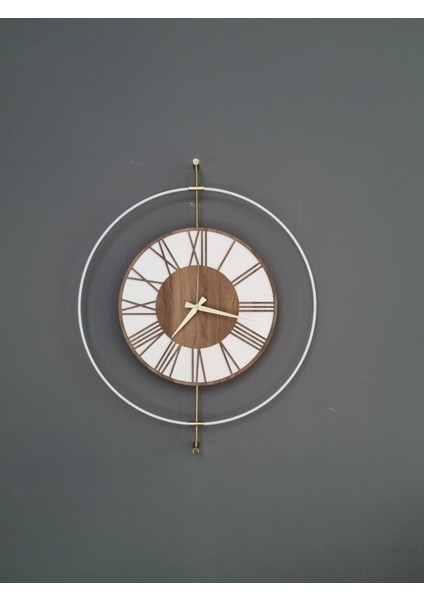 Tekno Trust Altın Aliawood 60 cm Metal 60 x 60 Modern Yuvarlak fiyatları