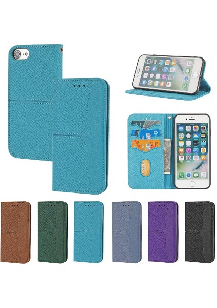 IPhone 6/7 Için Kılıf Pu Deri Kapak El Cüzdan Flip Folio Kitap Kredi (Yurt Dışından)