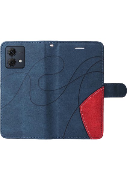 Kart Yuvası Standı Kickstand Koruyucu Pu ile Motorola G84 5g Için Kılıf (Yurt Dışından) modelleri