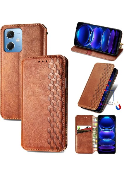 Xıaomı Redmi Not 12 Için Kılıf Moda Tasarımı Zarif Iş Çevirme (Yurt Dışından)