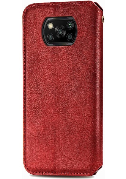 Xıaomı Poco X3 Nfc Zarif Iş Çevirme Kapağı Moda Tasarımı (Yurt Dışından)