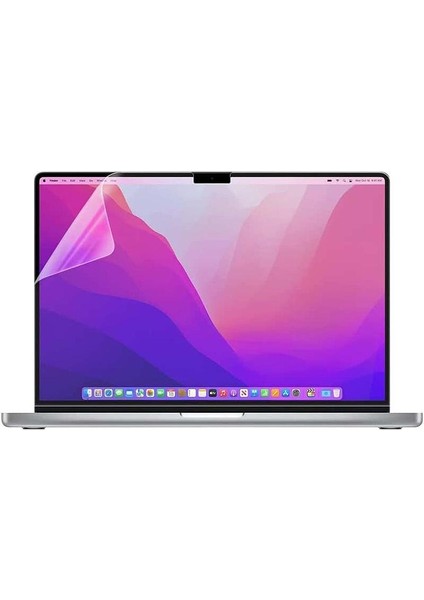MacBook Pro 16 M3 2024 Ekran Koruyucu 16.2" A2991 Uyumlu - 2 Adet - Esnek & Kırılmaz