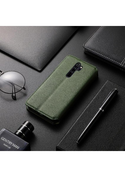 Xıaomı Redmi Not 8 Pro Zarif Iş Deri Kılıf Moda (Yurt Dışından) modelleri