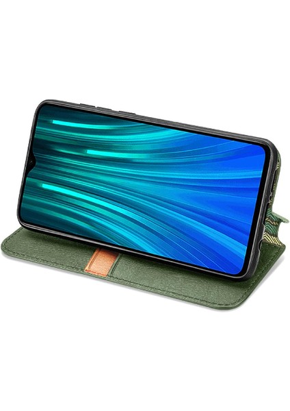 Xıaomı Redmi Not 8 Pro Zarif Iş Deri Kılıf Moda (Yurt Dışından) fırsatları