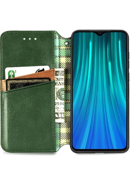 Xıaomı Redmi Not 8 Pro Zarif Iş Deri Kılıf Moda (Yurt Dışından) indirimleri