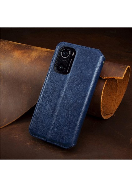 Xıaomı Redmi Için Kılıf K40 Pro Zarif Iş Deri Kılıf Cüzdan Çevirin (Yurt Dışından) indirimleri