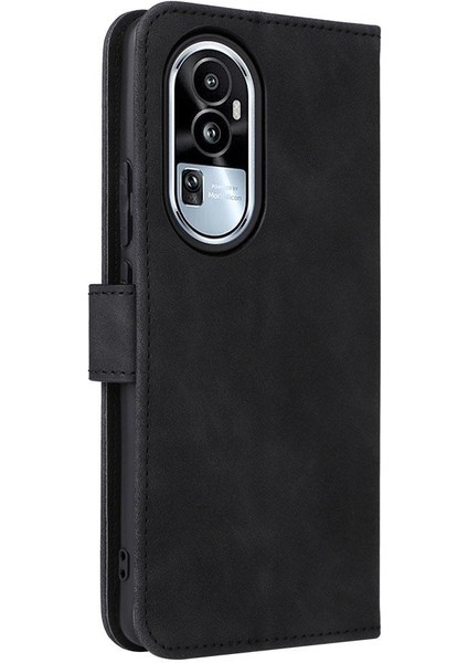 Oppo RENO10 Pro 5g Için Kılıf Tam Koruma Deri Folio Flip Case Kartı (Yurt Dışından)