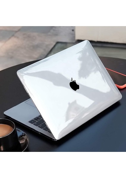MacBook Air 13.6" M3 / M4 A3113 / A3240 Uyumlu Kılıf Koruyucu Kapak Parlak Şeffaf Tasarım Hava Kanallı fiyatları