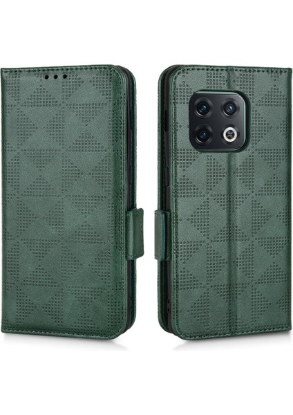 Oneplus 10 Için Kılıf Pro 5g Pu Deri Cüzdan Görüntüleme Standı 3 Kart Tutucu (Yurt Dışından)