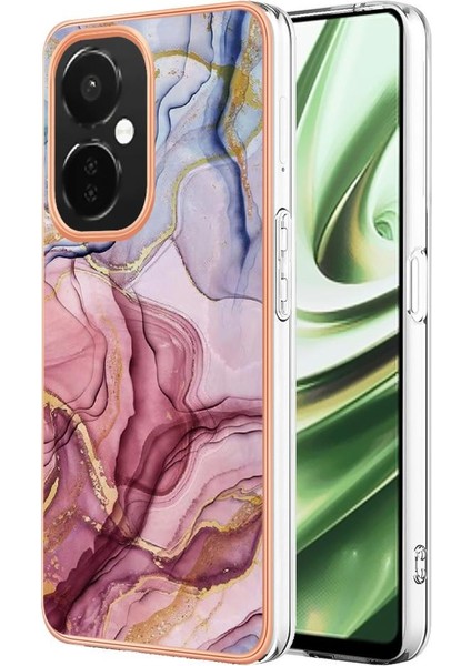 Oneplus Nord Ce 3 5g Kılıf Silikon Tampon Tpu Mermer ile Uyumlu (Yurt Dışından)