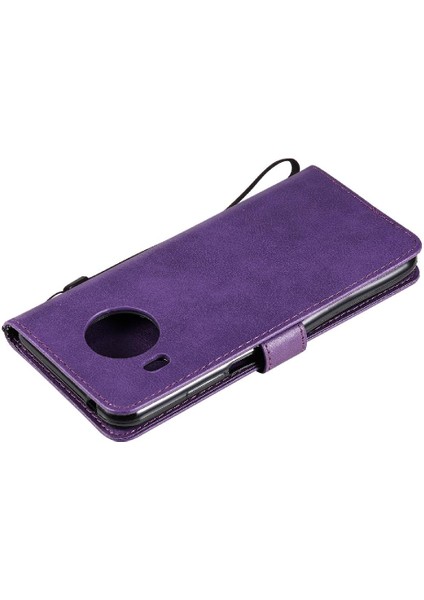 Nokia X10 Için Flip CASE/X20 Yüksek Kaliteli Deri Klasik Düz Renk Telefon (Yurt Dışından)