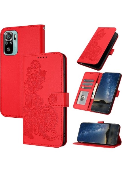 Xiaomi Redmi Not 10 4G/10S Cüzdan Kılıf (Yurt Dışından)