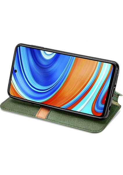 Xıaomı Redmi Not 9 Pro Zarif Iş Deri Kılıf Için Kılıf Çevirin (Yurt Dışından) modelleri