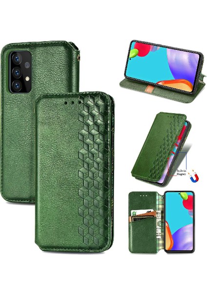 Samsung Galaxy Case 4g Flip Kapak Cüzdan Fonksiyonu Deri Kılıf (Yurt Dışından)
