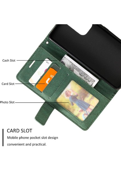 Samsung Galaxy A23 4g/5g Kart Tutucu Kickstand Pu Deri Cüzdan (Yurt Dışından)