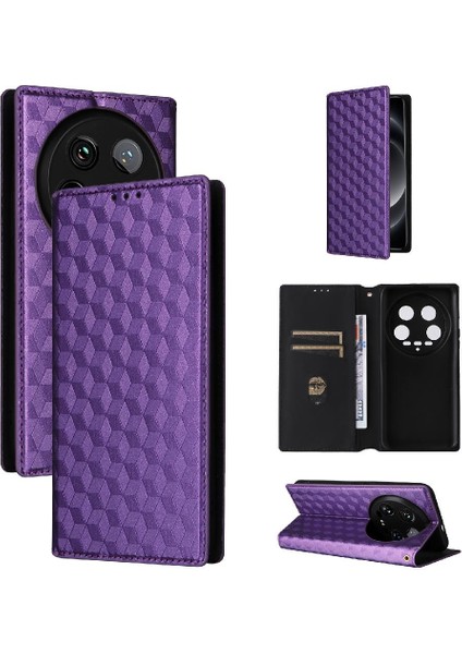 Xiaomi 14 Için Kılıf Ultra Cüzdan 3D Desen Kart Yuvaları Tutucu Pu Deri (Yurt Dışından)