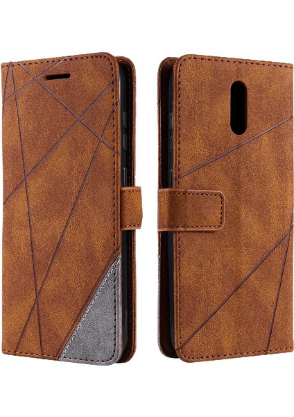 Nokıa 2.3 Için Kılıf Pu Deri Cüzdan Flip Folio Manyetik Kart Tutucu (Yurt Dışından)