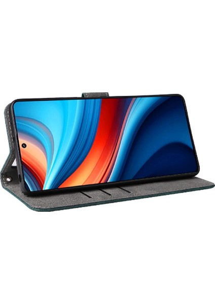 Xiaomi Poco X6 Neo 5g Pu Deri Manyetik Kapatma Rfıd Engelleme (Yurt Dışından)