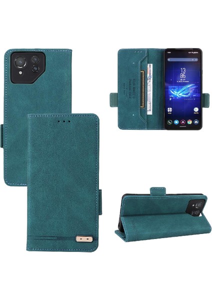 Kart Tutucu Kickstand Kart Ekleme ile Asus Rog Telefon 8 Için Kılıf (Yurt Dışından)