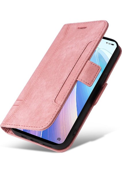 Oppo Bulmak Için Kılıf X5 Lite Cüzdan Kapak Çevirin Tpu Deri Manyetik Kart (Yurt Dışından)
